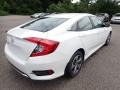 Platinum White Pearl - Civic LX Sedan Photo No. 6