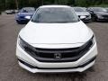 Platinum White Pearl - Civic LX Sedan Photo No. 8