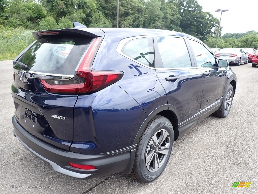 2020 CR-V LX AWD - Obsidian Blue Pearl / Gray photo #6