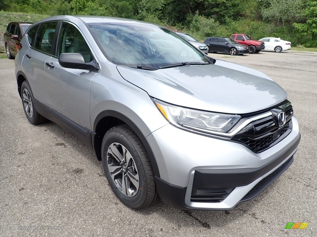 Lunar Silver Metallic 2020 Honda CR-V LX AWD Exterior Photo #138963960