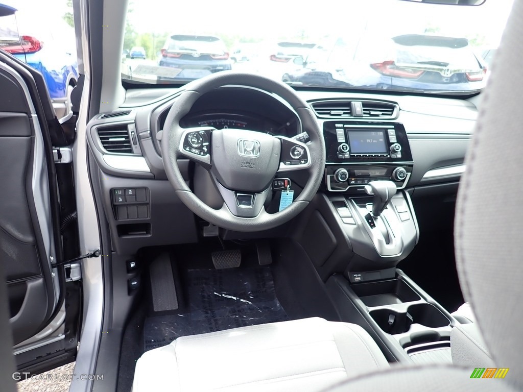 2020 Honda CR-V LX AWD Gray Dashboard Photo #138964038