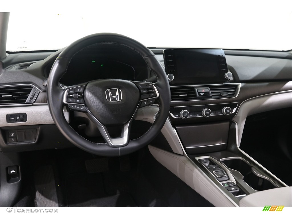 2018 Honda Accord EX-L Hybrid Sedan Gray Dashboard Photo #138964071