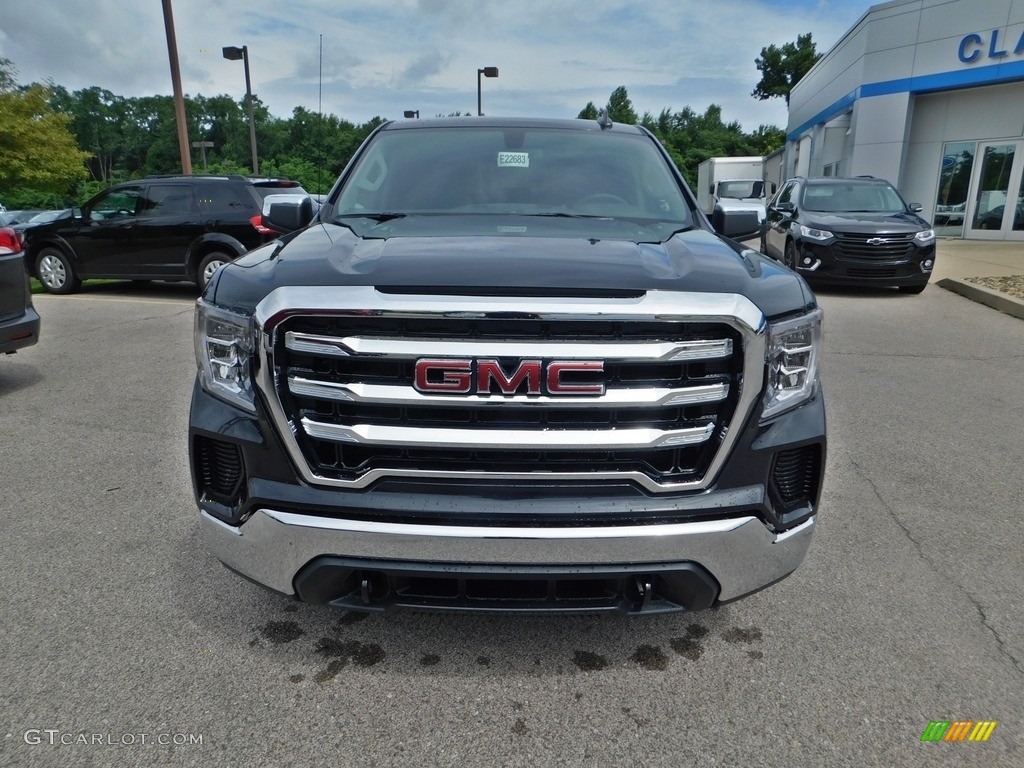 2020 Sierra 1500 SLE Crew Cab 4WD - Carbon Black Metallic / Jet Black photo #4