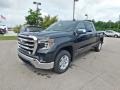 Carbon Black Metallic - Sierra 1500 SLE Crew Cab 4WD Photo No. 5