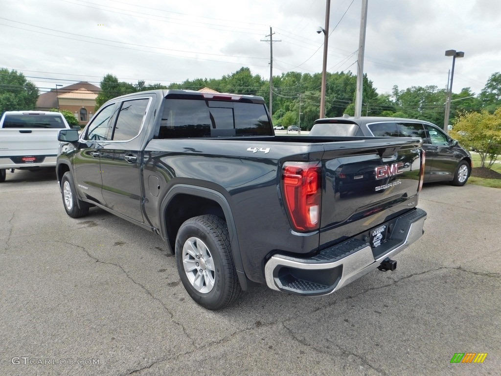 2020 Sierra 1500 SLE Crew Cab 4WD - Carbon Black Metallic / Jet Black photo #7