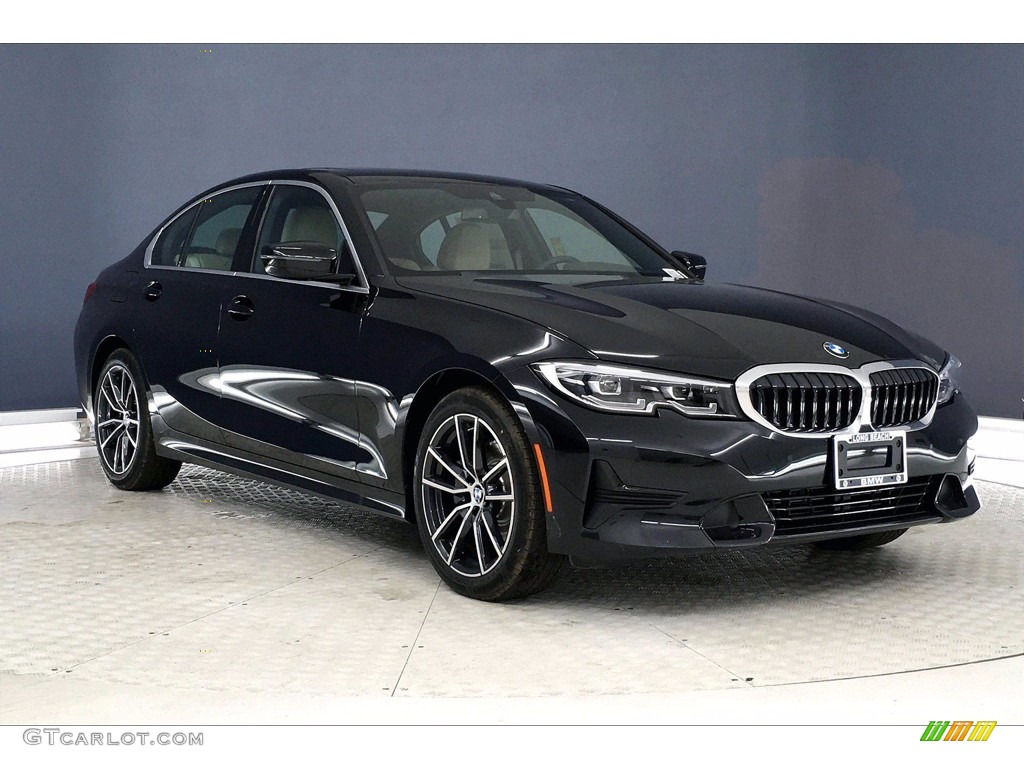 Black Sapphire Metallic 2020 BMW 3 Series 330i Sedan Exterior Photo #138964641