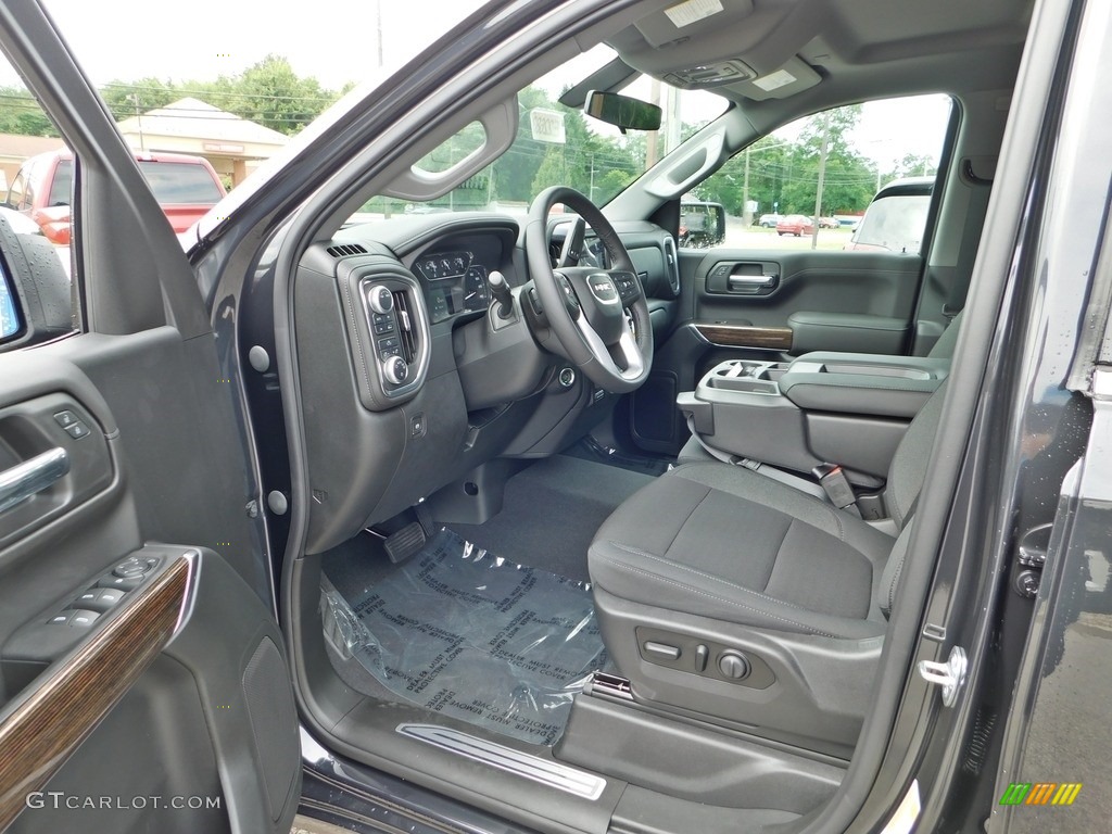 2020 Sierra 1500 SLE Crew Cab 4WD - Carbon Black Metallic / Jet Black photo #13