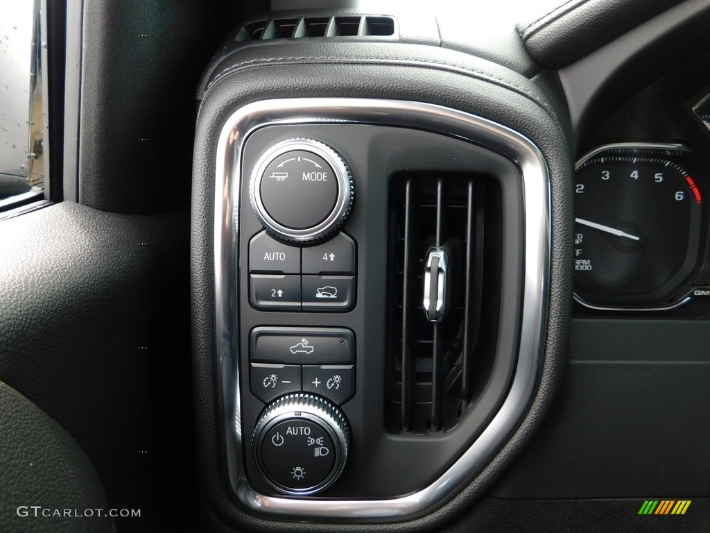 2020 Sierra 1500 SLE Crew Cab 4WD - Carbon Black Metallic / Jet Black photo #16