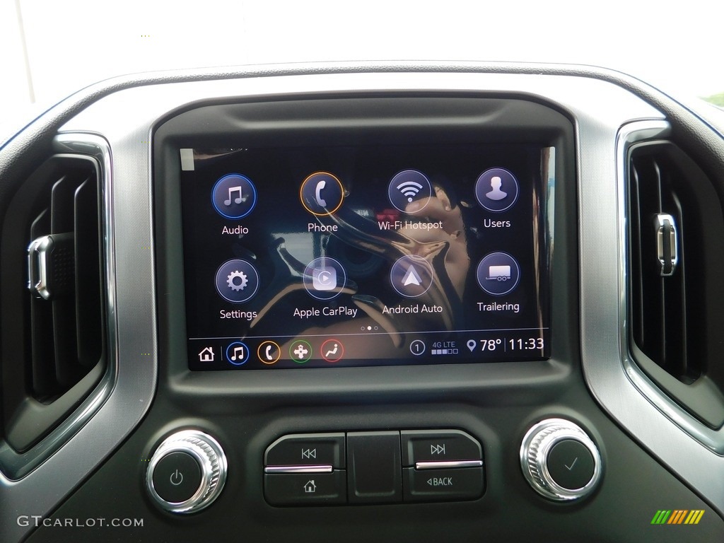 2020 Sierra 1500 SLE Crew Cab 4WD - Carbon Black Metallic / Jet Black photo #18