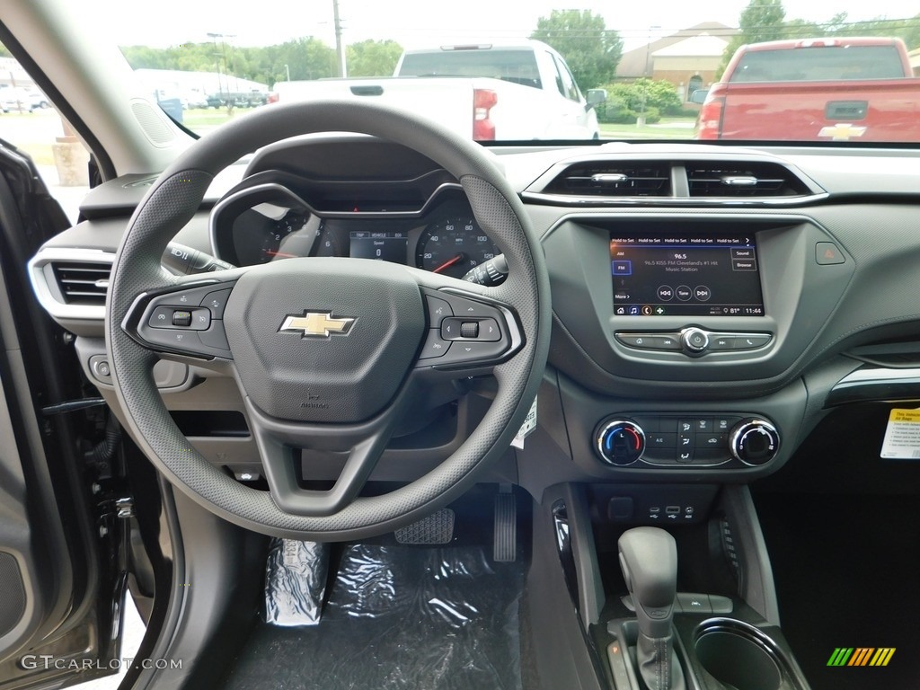 2021 Chevrolet TrailBlazer LS Jet Black Dashboard Photo #138965131
