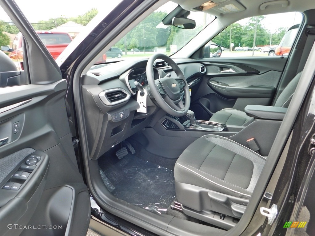 Jet Black Interior 2021 Chevrolet Trailblazer LS Photo #138965343