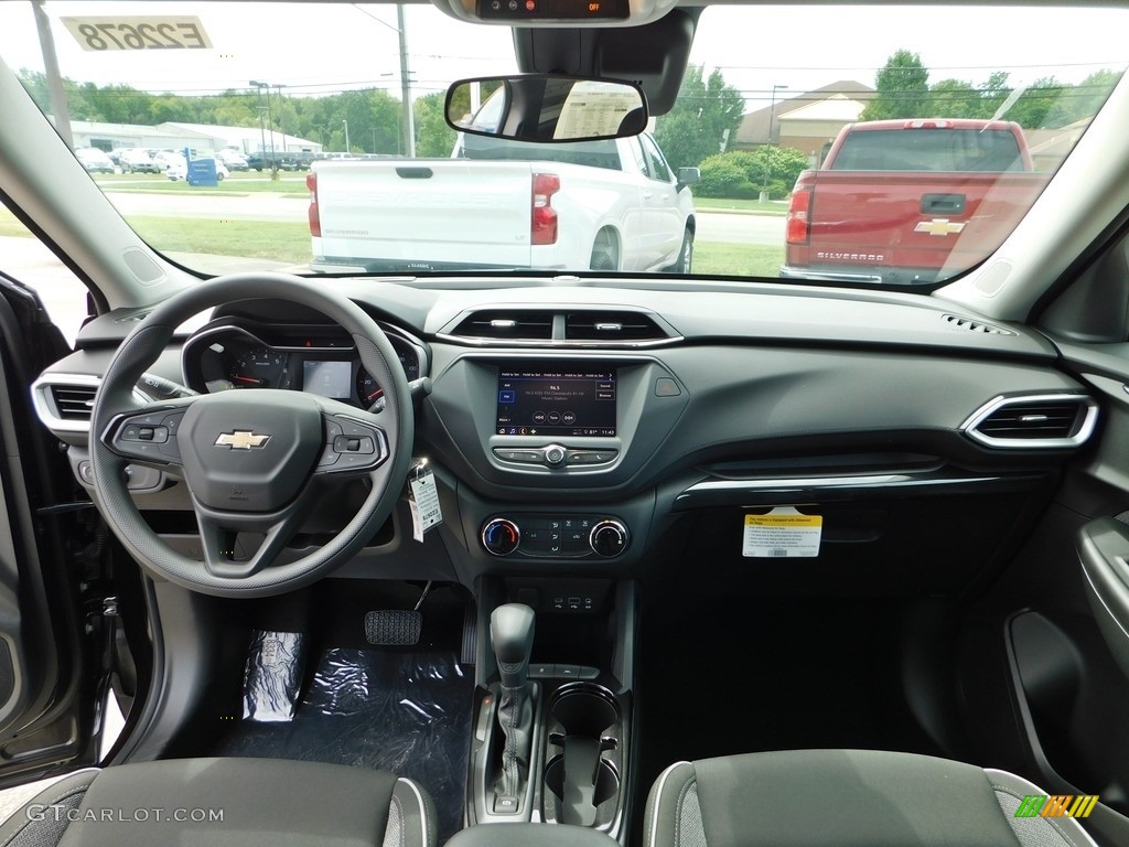 2021 Chevrolet TrailBlazer LS Jet Black Dashboard Photo #138965367