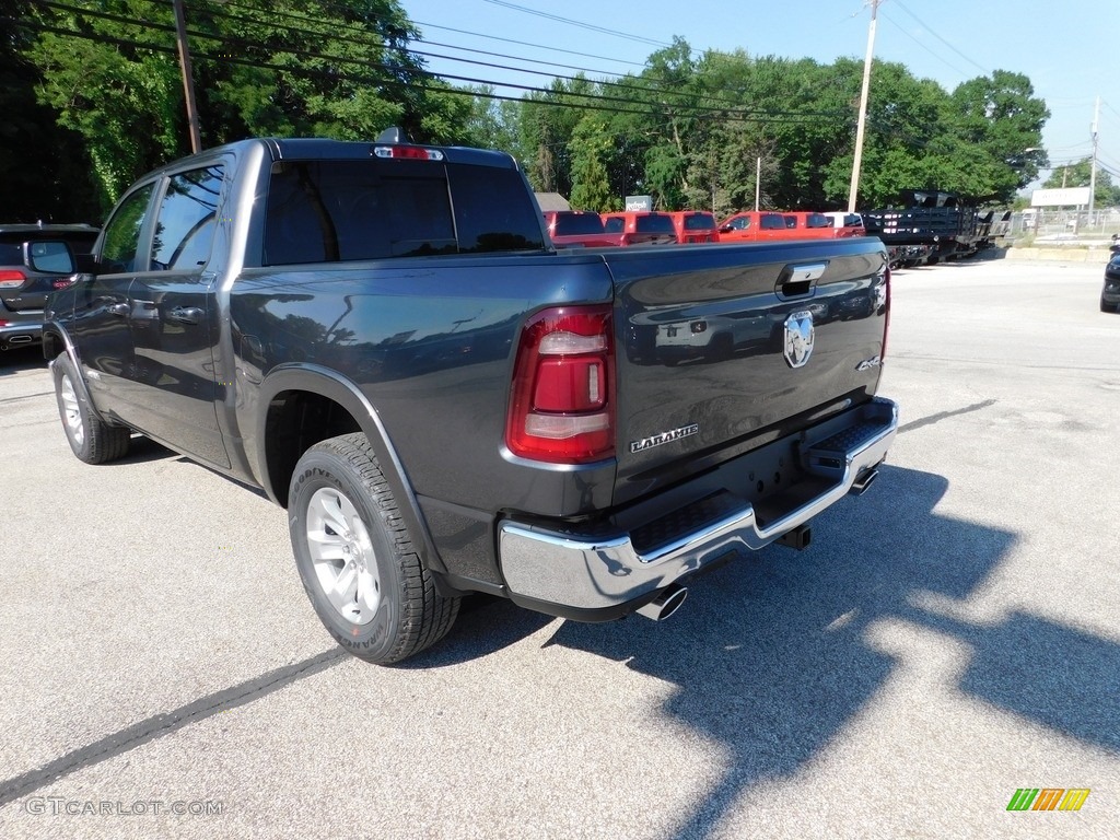 2020 1500 Laramie Crew Cab 4x4 - Granite Crystal Metallic / Black photo #5