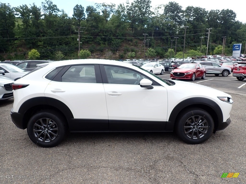 2020 CX-30 AWD - Snowflake White Pearl Mica / Black photo #1