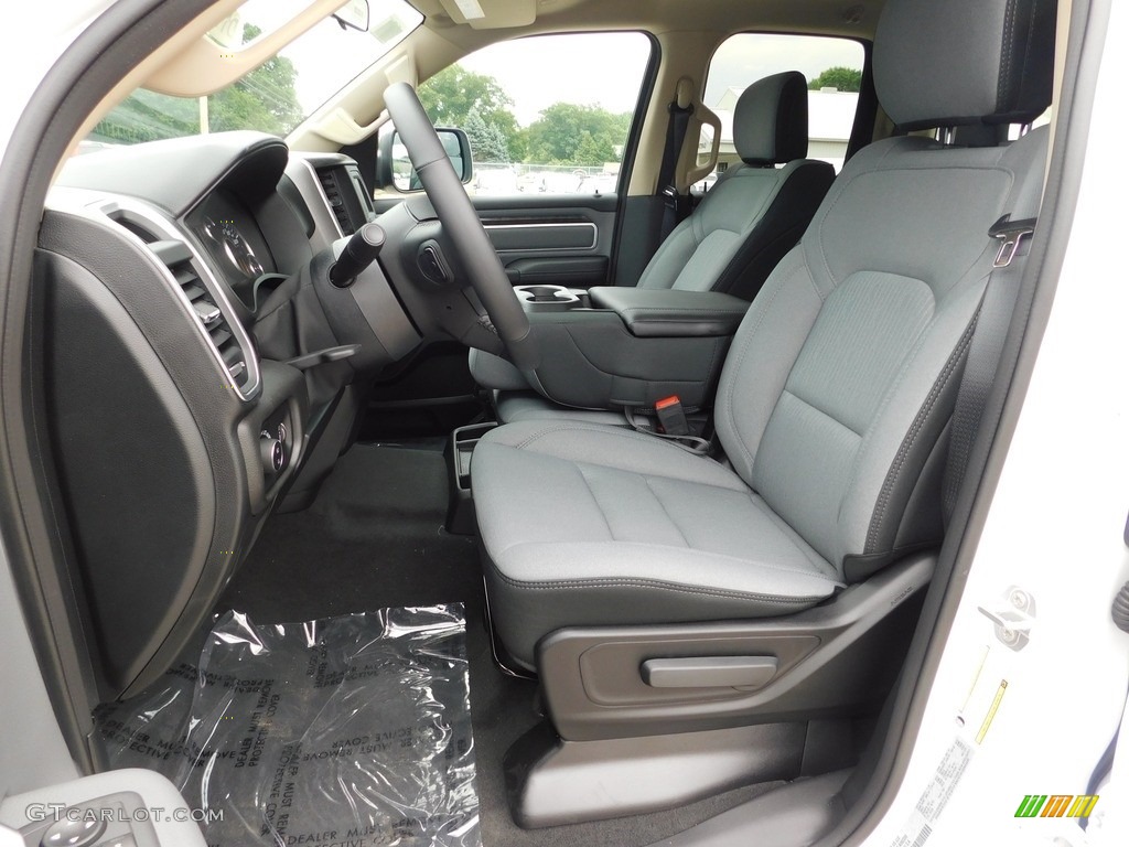 Black/Diesel Gray Interior 2020 Ram 1500 Big Horn Quad Cab 4x4 Photo #138966244