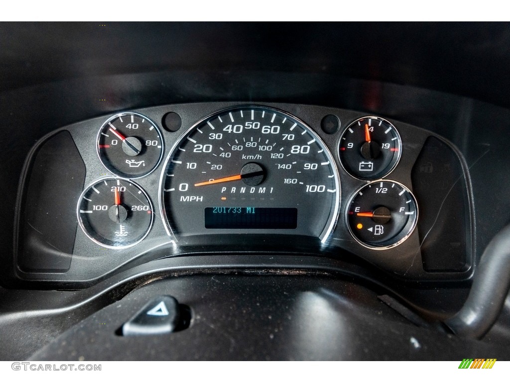 2014 Chevrolet Express Cutaway 3500 Utility Van Gauges Photo #138966285