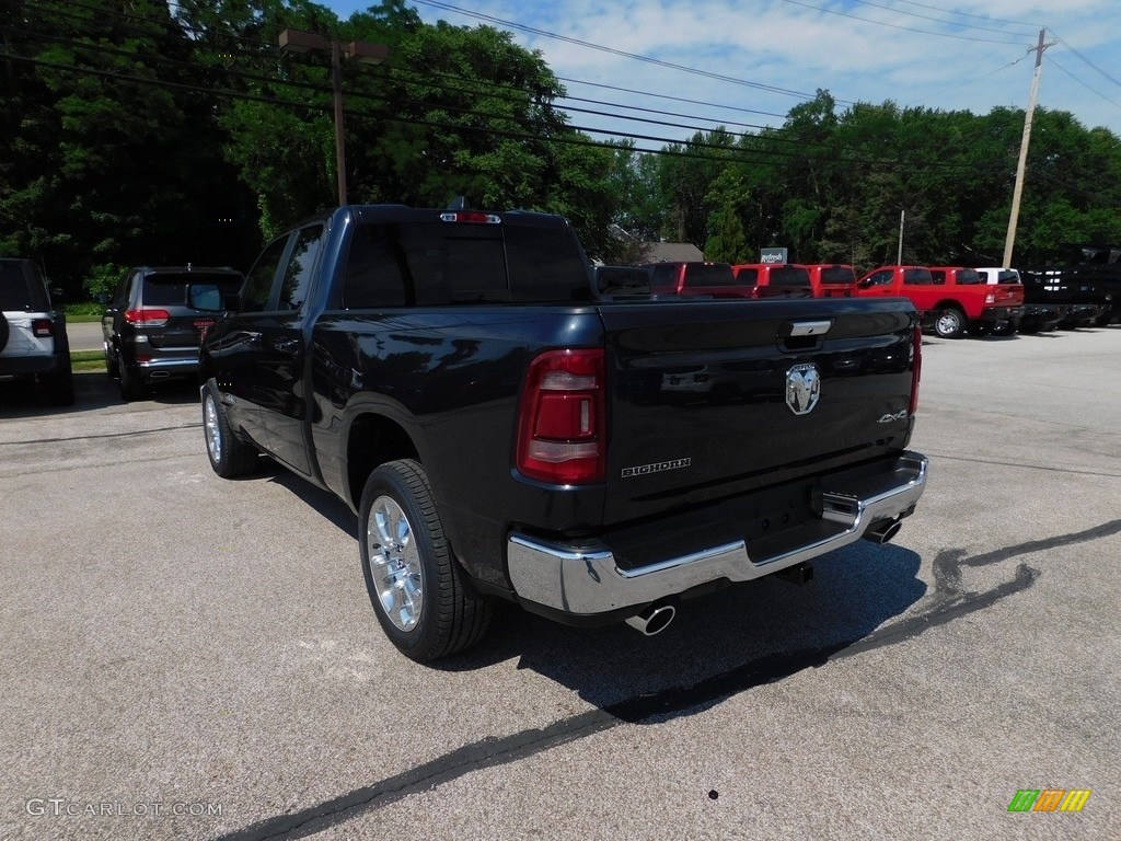 2020 1500 Big Horn Quad Cab 4x4 - Maximum Steel Metallic / Black/Diesel Gray photo #5