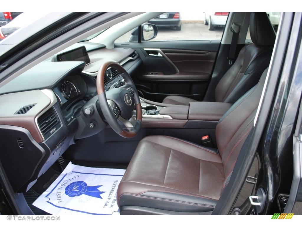 Noble Brown Interior 2017 Lexus RX 350 Photo #138967650