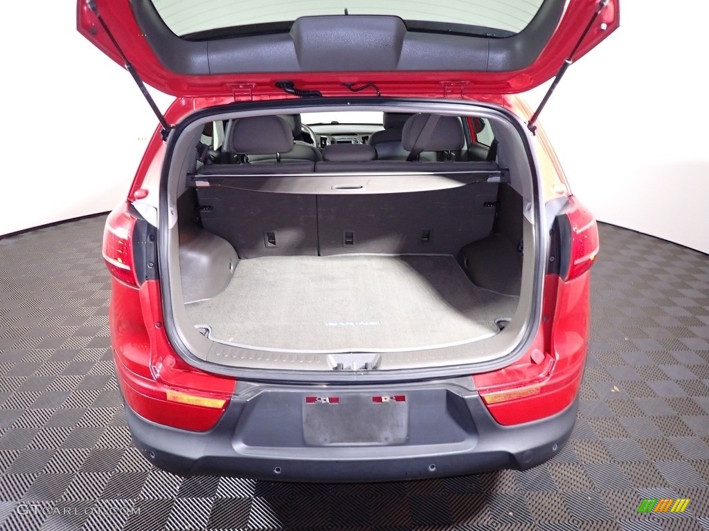 2011 Sportage LX - Signal Red / Alpine Gray photo #12