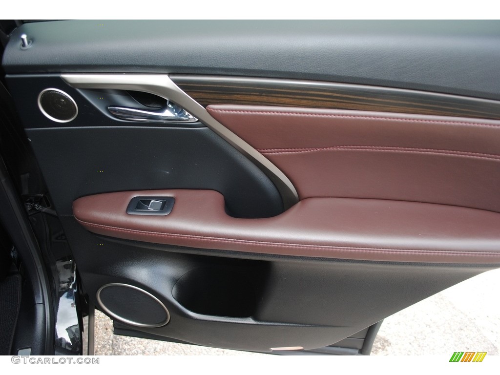 2017 Lexus RX 350 Noble Brown Door Panel Photo #138968022
