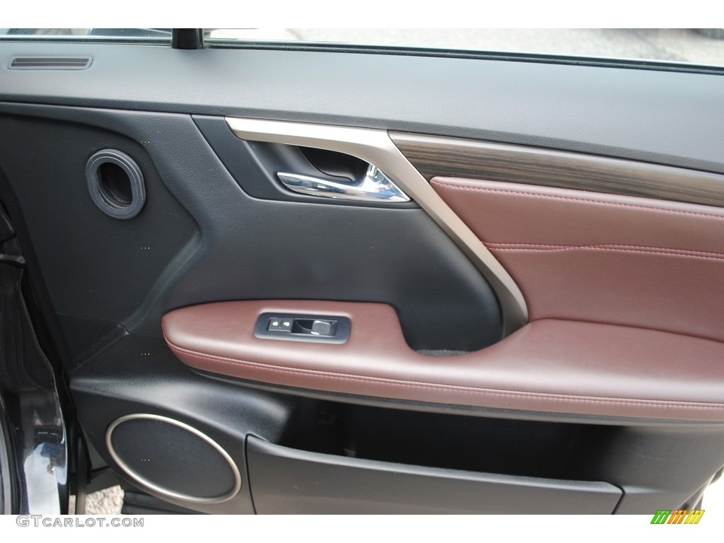 2017 Lexus RX 350 Noble Brown Door Panel Photo #138968064