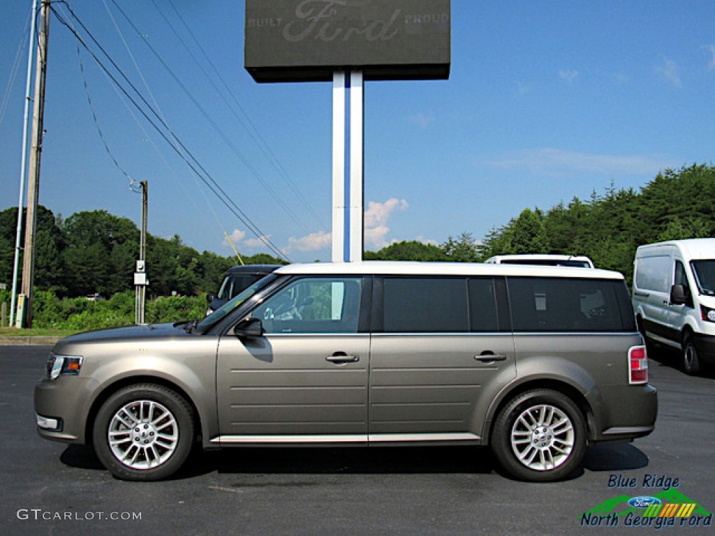 2013 Flex SEL - Mineral Gray Metallic / Charcoal Black photo #2