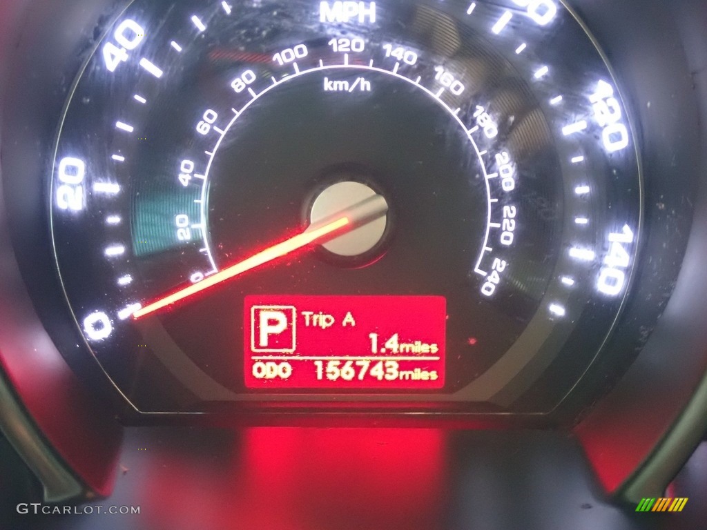 2011 Sportage LX - Signal Red / Alpine Gray photo #29
