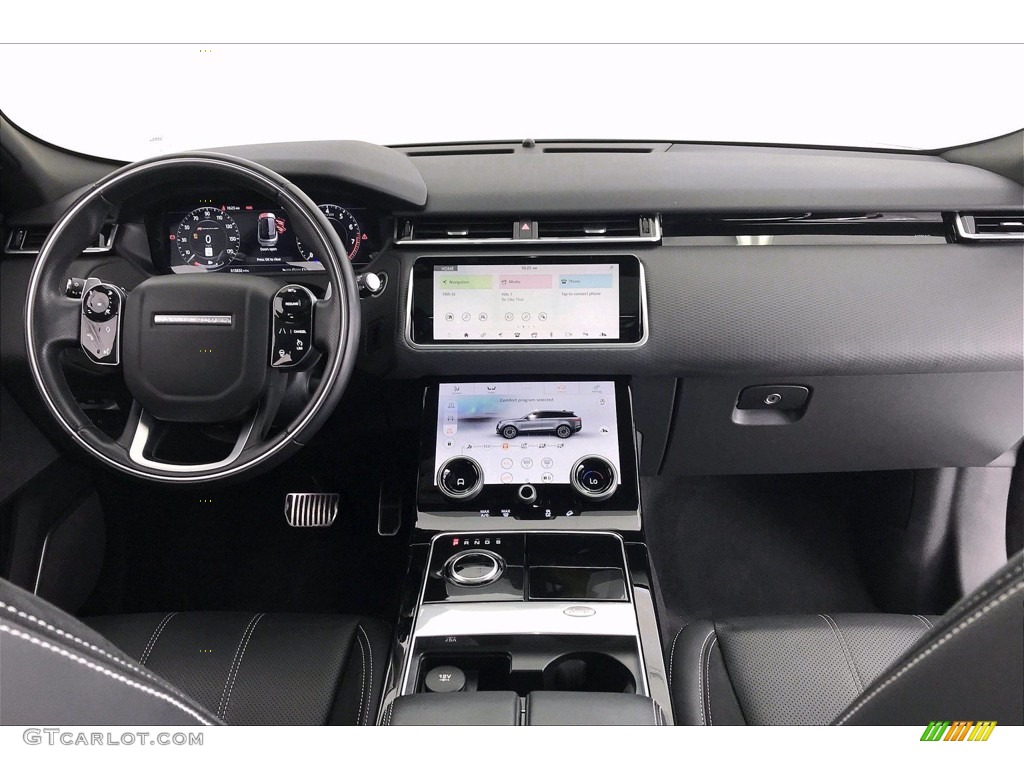 2018 Land Rover Range Rover Velar R Dynamic SE Ebony Dashboard Photo #138968616