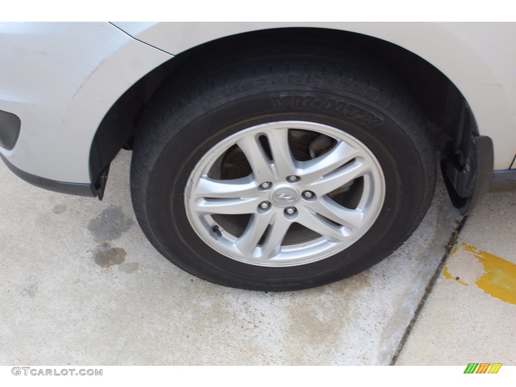 2012 Santa Fe GLS - Moonstone Silver / Gray photo #5
