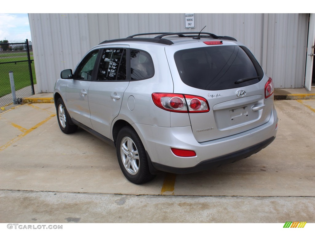 2012 Santa Fe GLS - Moonstone Silver / Gray photo #6