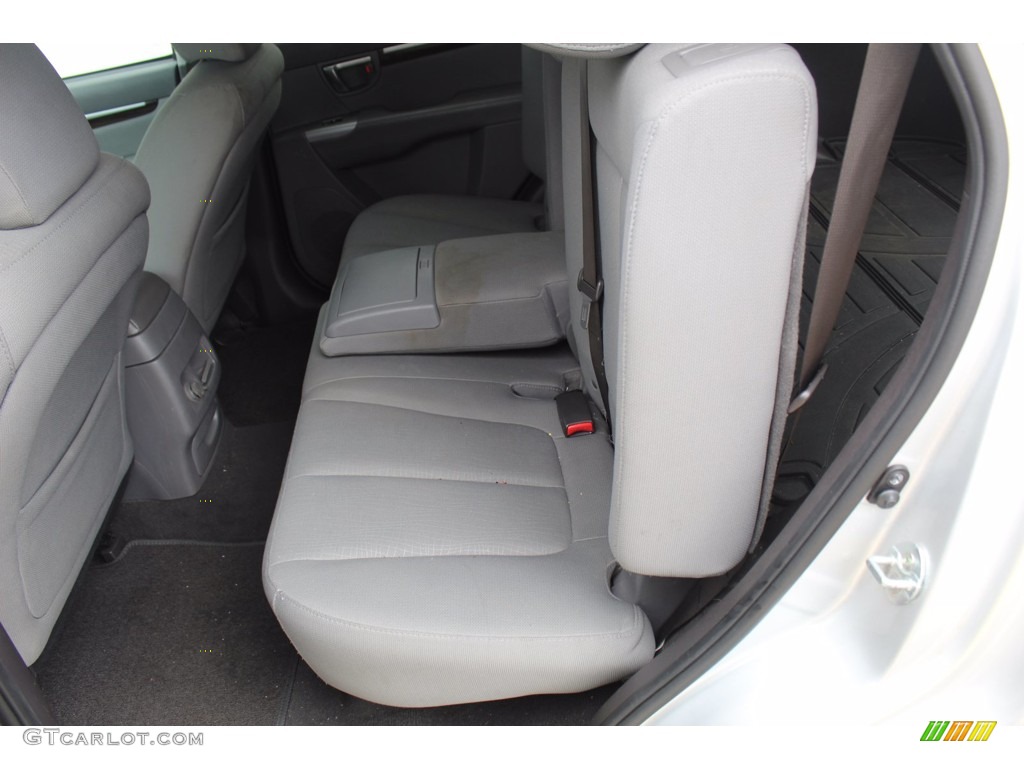 2012 Santa Fe GLS - Moonstone Silver / Gray photo #18