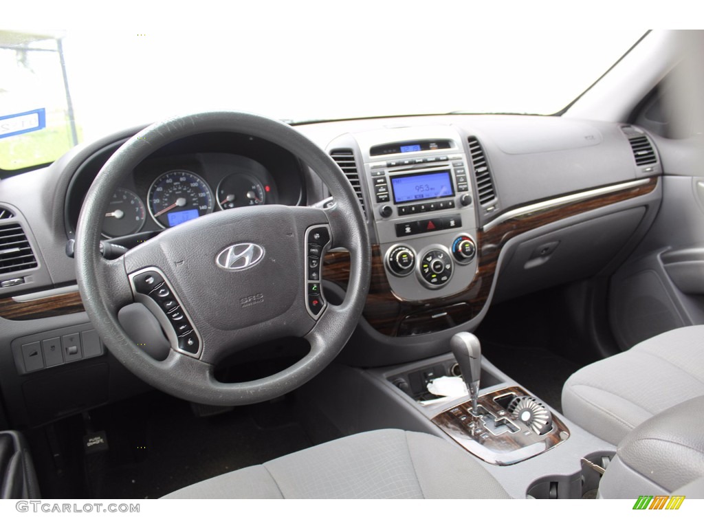 2012 Santa Fe GLS - Moonstone Silver / Gray photo #19
