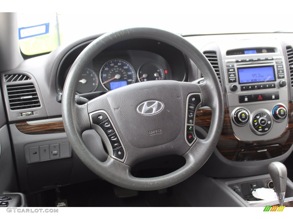 2012 Santa Fe GLS - Moonstone Silver / Gray photo #20