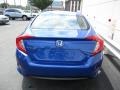 2018 Aegean Blue Metallic Honda Civic LX Sedan  photo #4