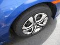 2018 Aegean Blue Metallic Honda Civic LX Sedan  photo #6
