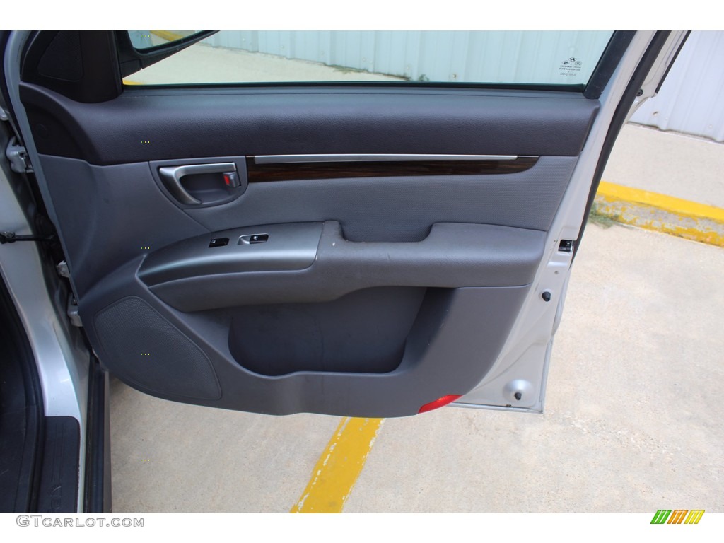 2012 Santa Fe GLS - Moonstone Silver / Gray photo #24
