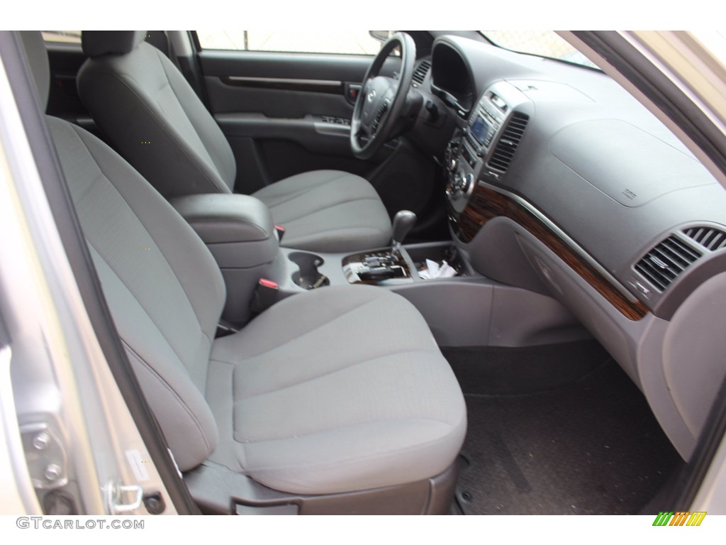 2012 Santa Fe GLS - Moonstone Silver / Gray photo #25