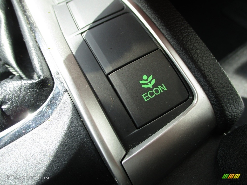 2018 Civic LX Sedan - Aegean Blue Metallic / Black photo #16