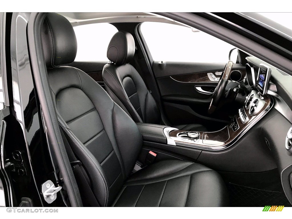Black Interior 2017 Mercedes-Benz C 300 4Matic Sedan Photo #138969540