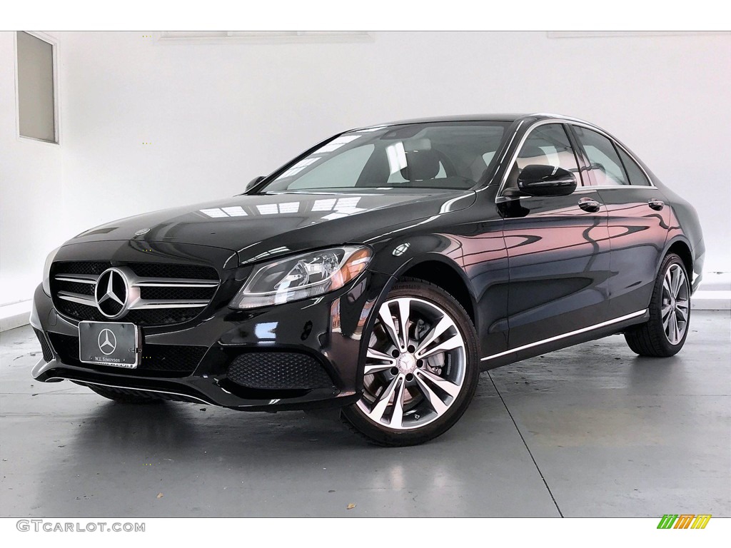 Black 2017 Mercedes-Benz C 300 4Matic Sedan Exterior Photo #138969708