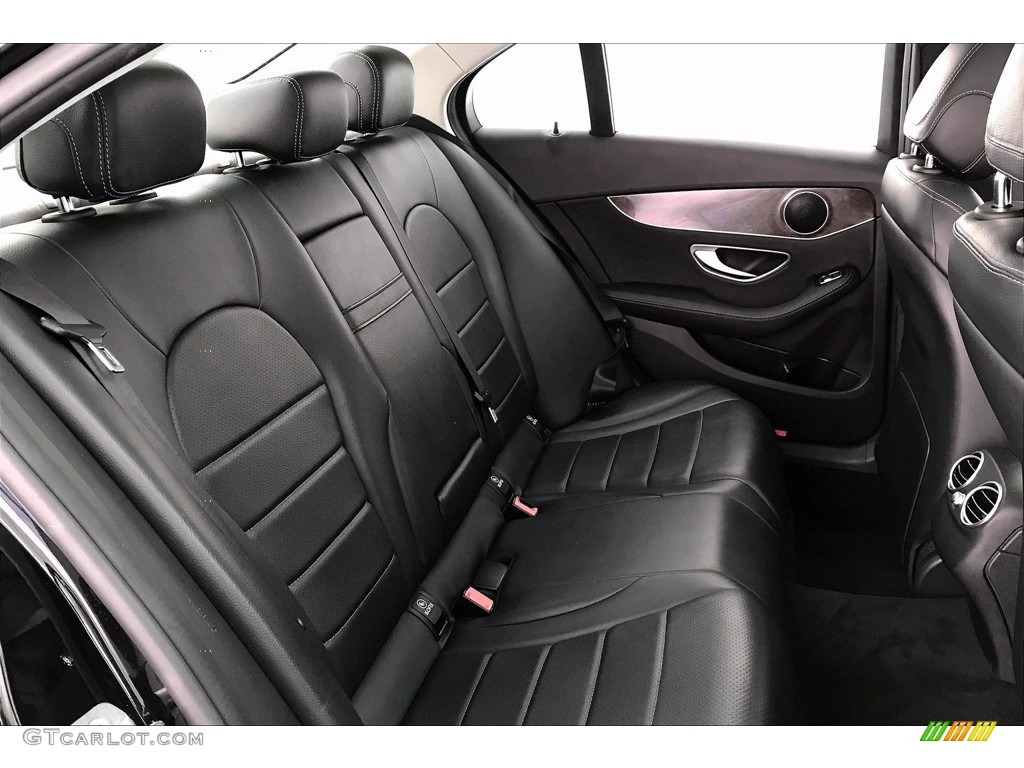 Black Interior 2017 Mercedes-Benz C 300 4Matic Sedan Photo #138969732