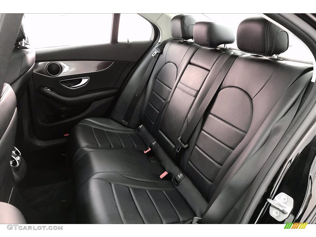 Black Interior 2017 Mercedes-Benz C 300 4Matic Sedan Photo #138969785