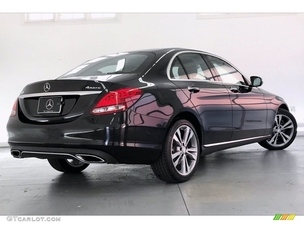 Black 2017 Mercedes-Benz C 300 4Matic Sedan Exterior Photo #138969807