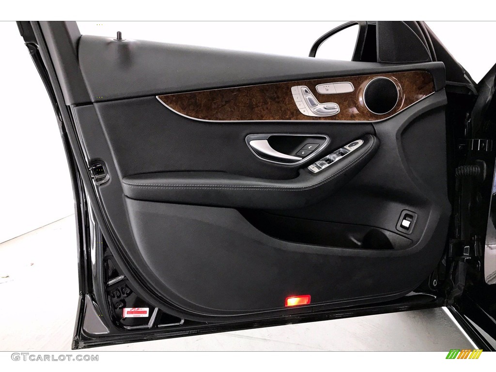 2017 Mercedes-Benz C 300 4Matic Sedan Black Door Panel Photo #138970047