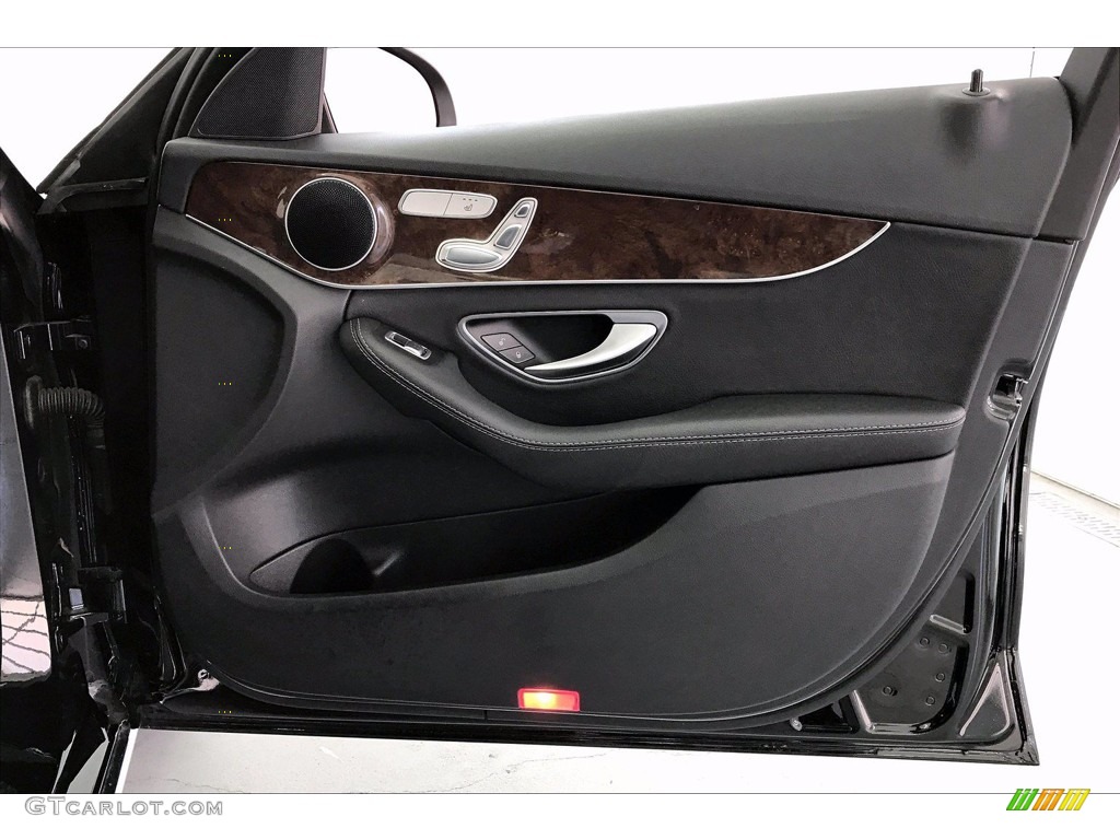 2017 Mercedes-Benz C 300 4Matic Sedan Black Door Panel Photo #138970176