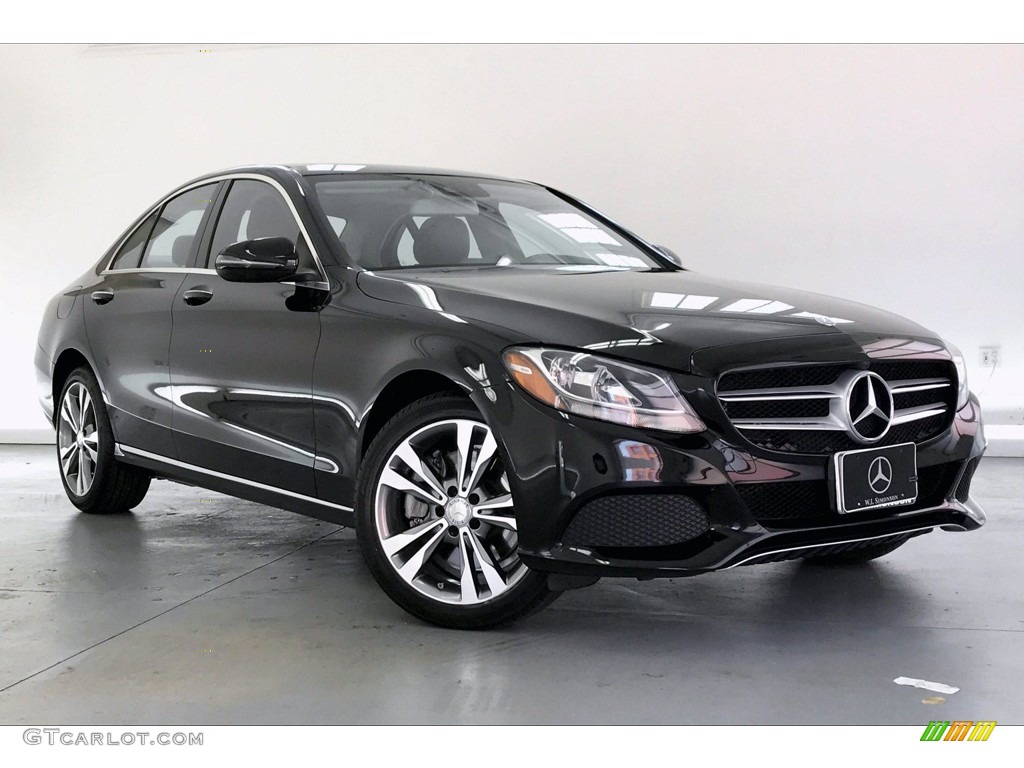 Black 2017 Mercedes-Benz C 300 4Matic Sedan Exterior Photo #138970275