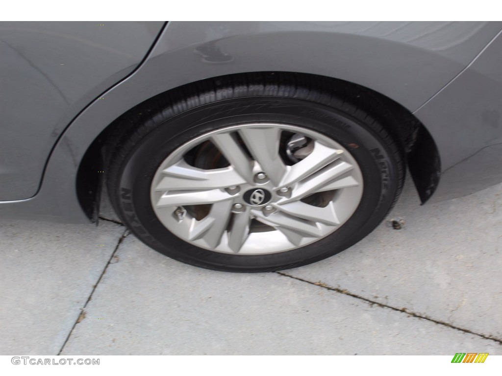 2019 Elantra SEL - Machine Gray / Gray photo #6