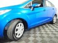 2013 Blue Candy Ford Fiesta SE Sedan  photo #8