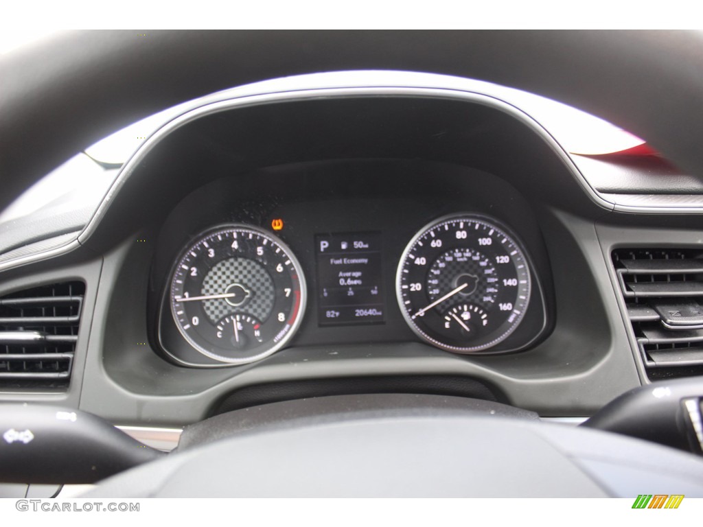 2019 Elantra SEL - Machine Gray / Gray photo #15