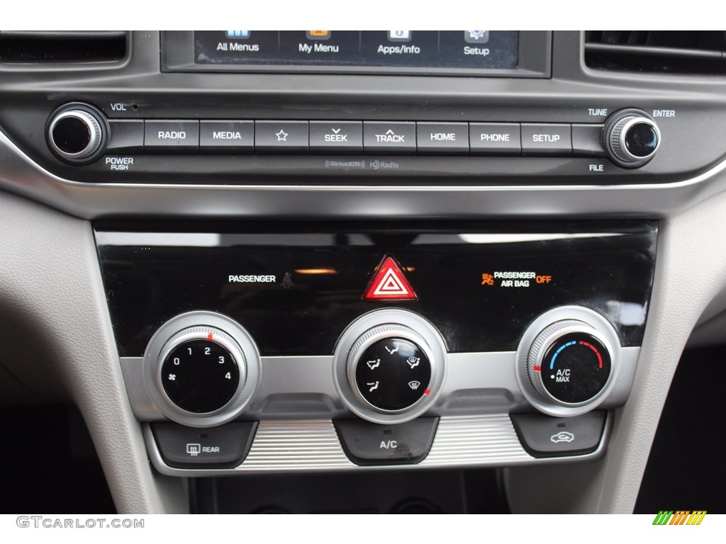 2019 Elantra SEL - Machine Gray / Gray photo #18